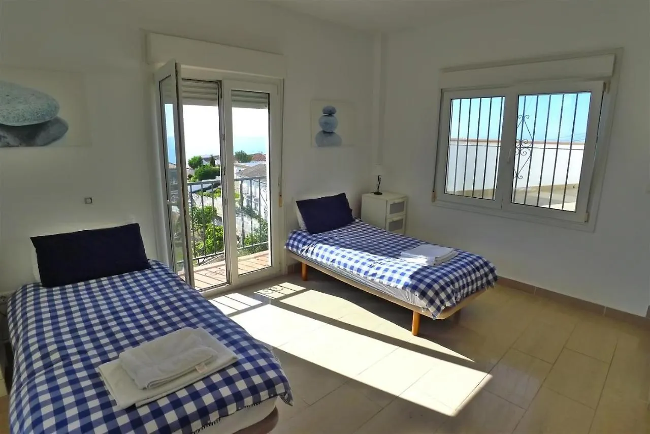 Villa Opp Beach Nerja, Costa Del Sol. Sleeps 12+ Spain
