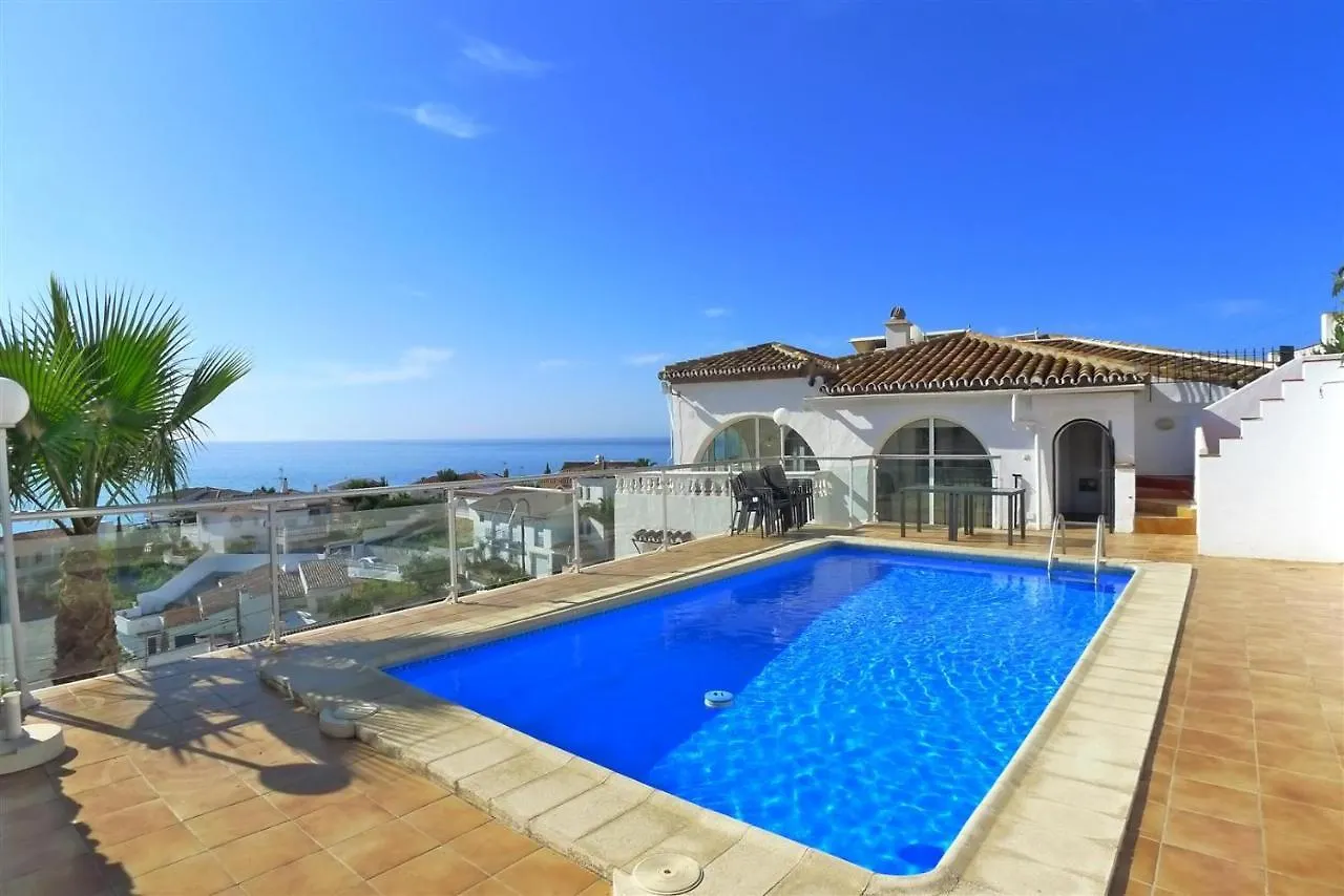 Villa Opp Beach Nerja, Costa Del Sol. Sleeps 12+ contacts