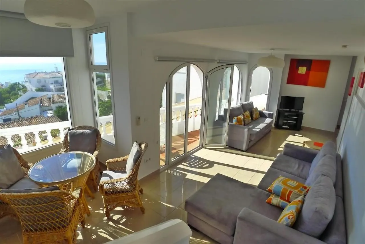 Villa Opp Beach Nerja, Costa Del Sol. Sleeps 12+ Nerja